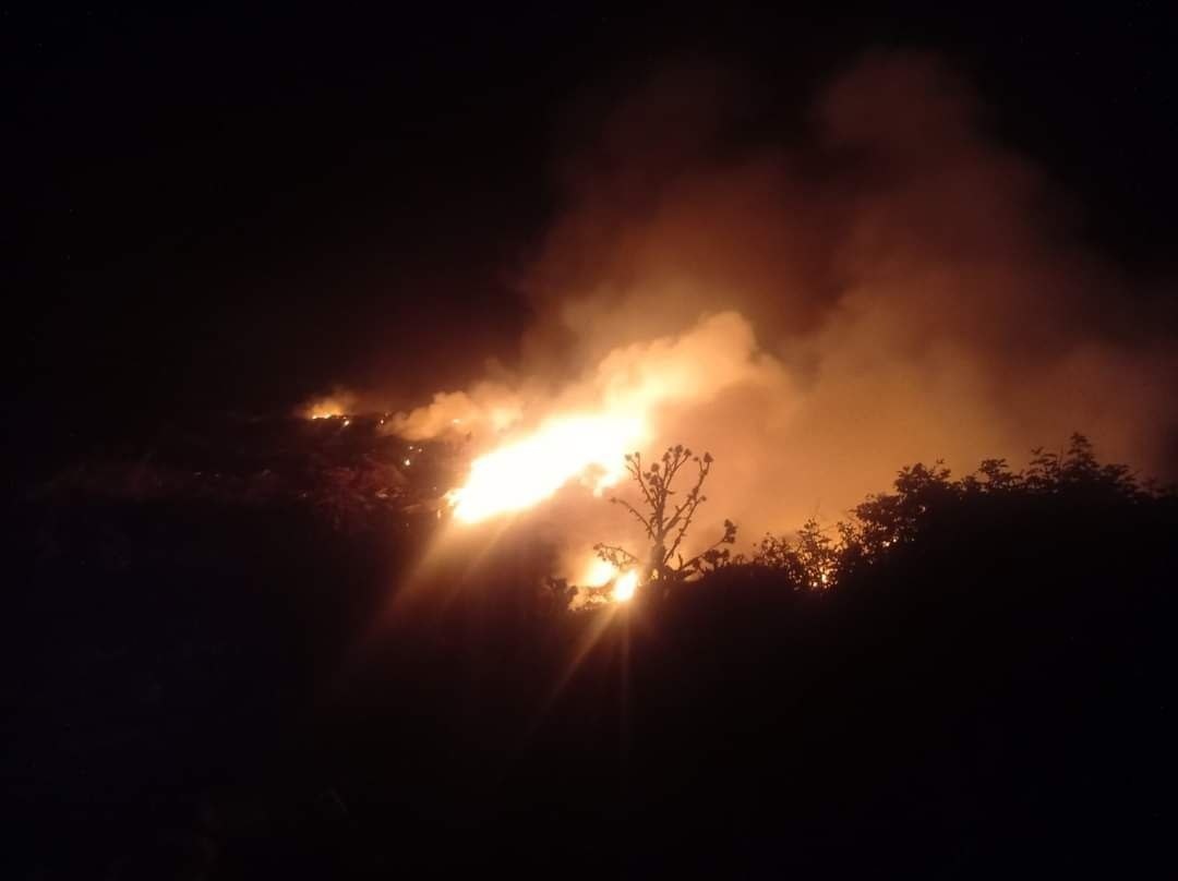 Пожежа у Первомайському районі