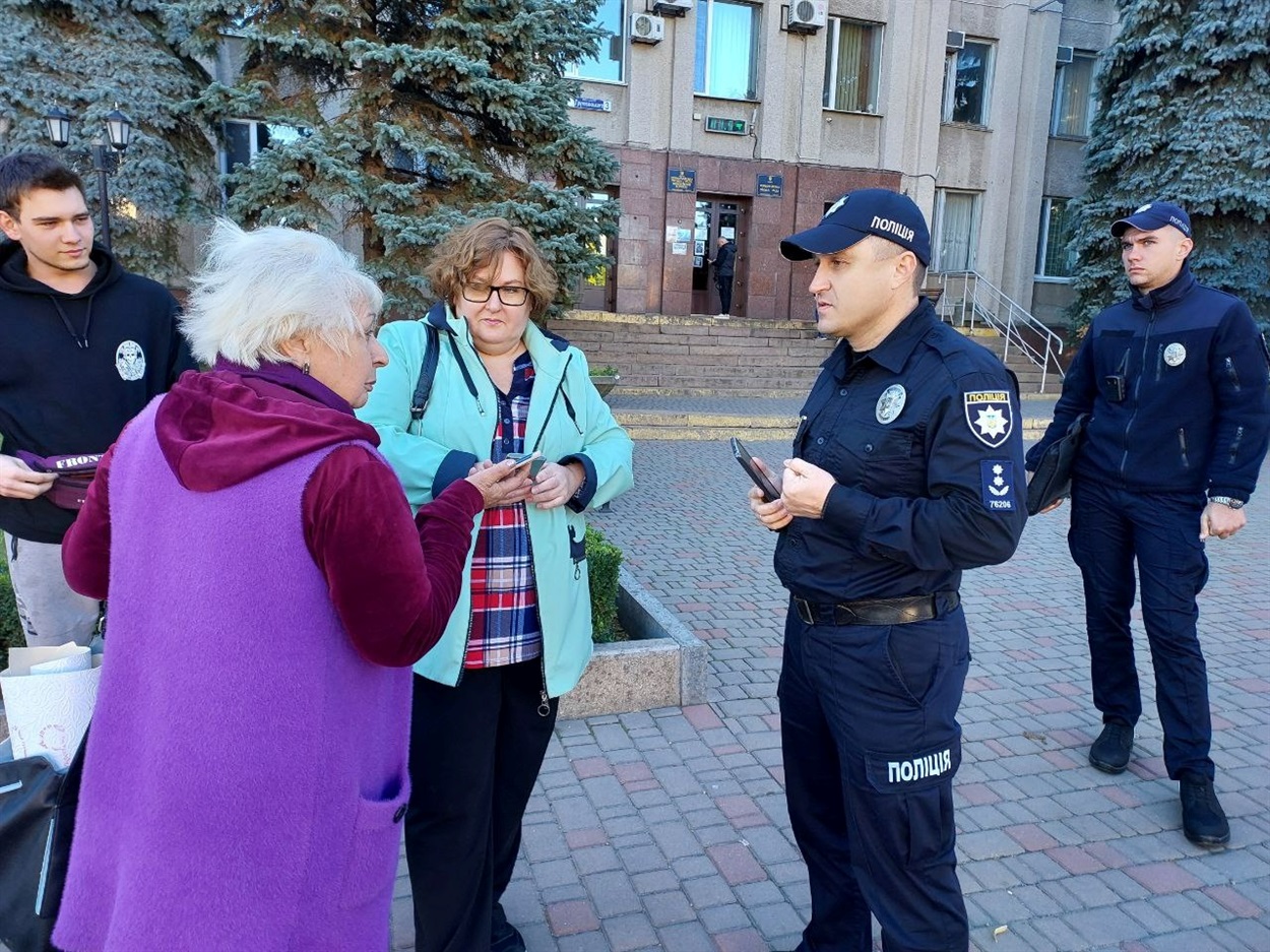 акція 28 жовтня у Первомайську