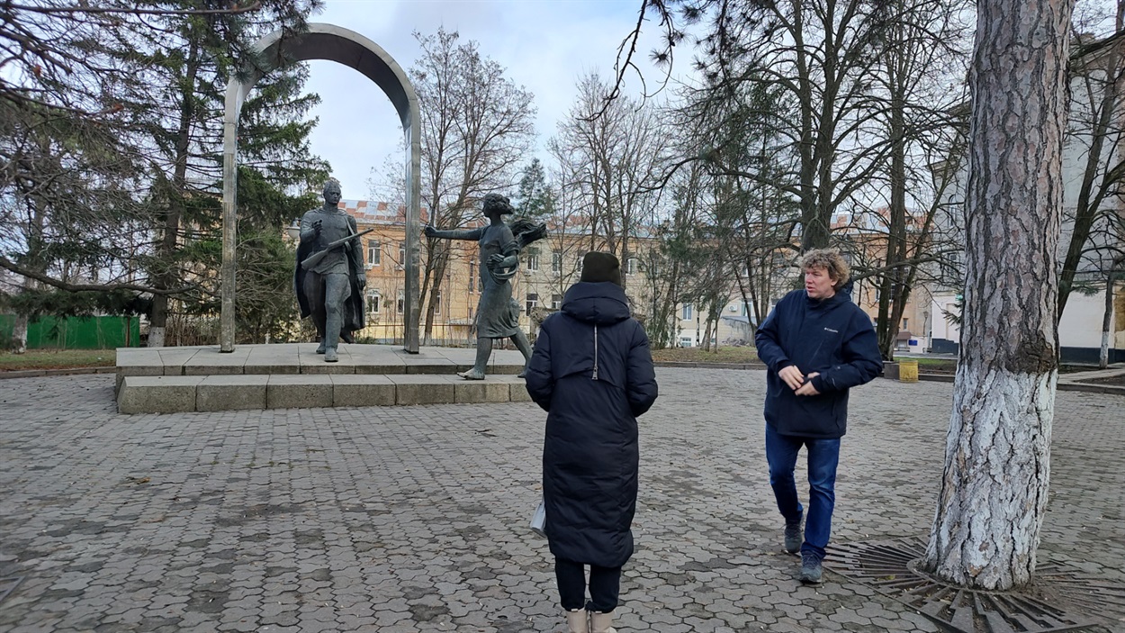У сквері Перемоги