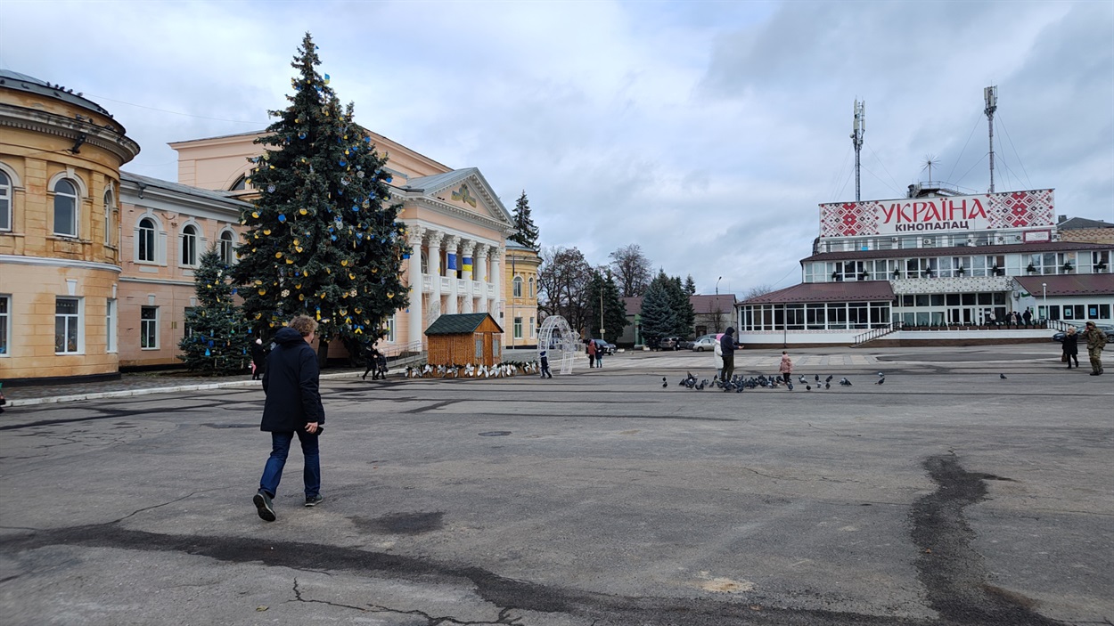 На центральній площі