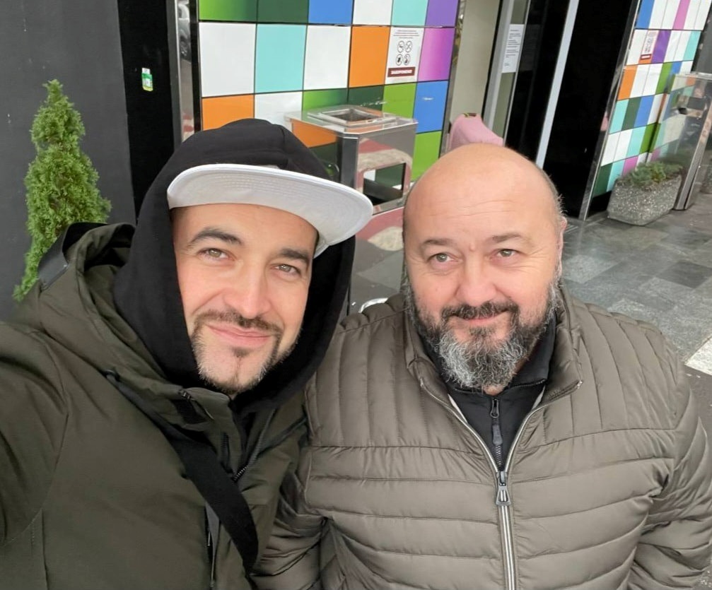 Олександр Висоцький та Володимир Вовк Київ