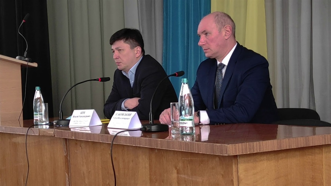 Віталій Кім та Сергій Саковський Первомайськ