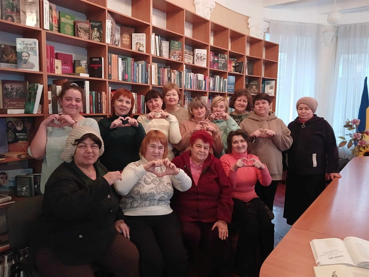 «Єдині» у первомайській бібліотеці, засідання