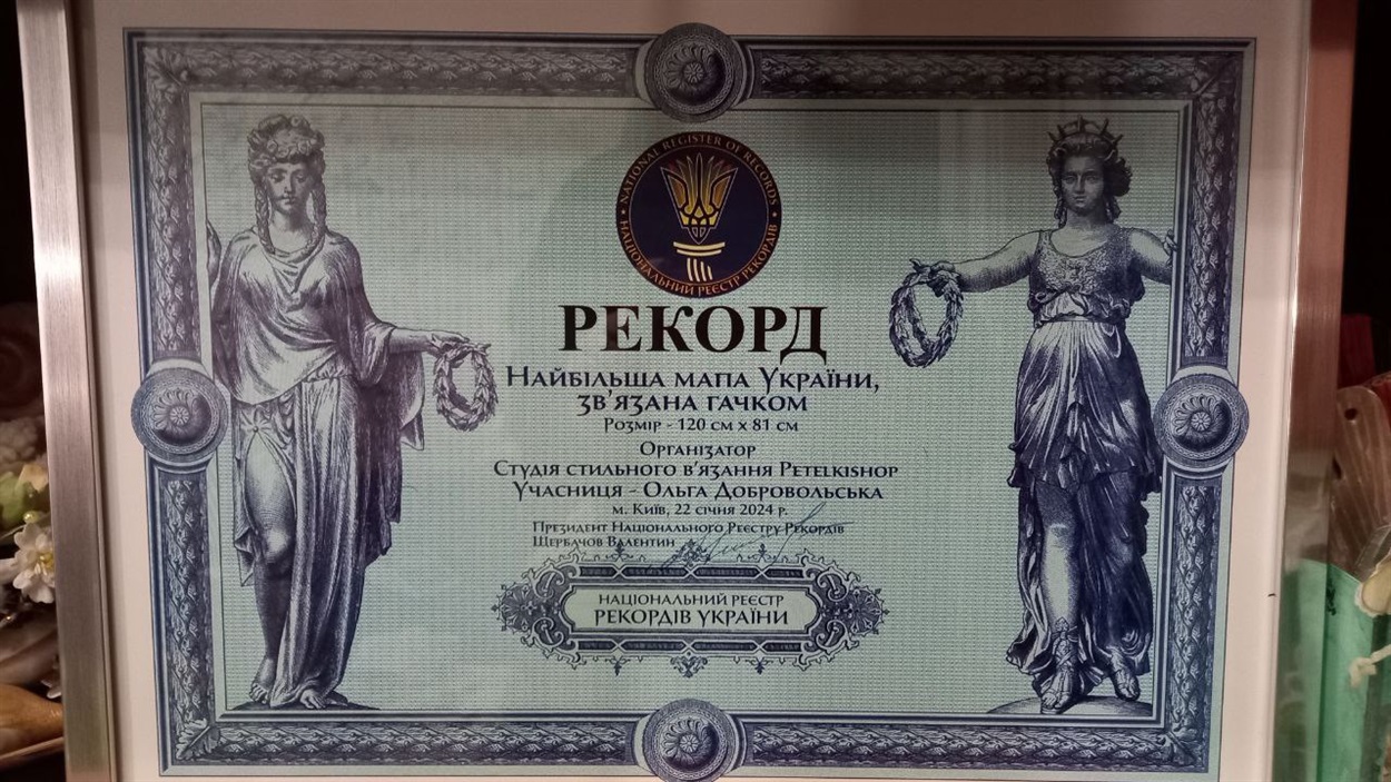 Сертифікат учасниці проєкту