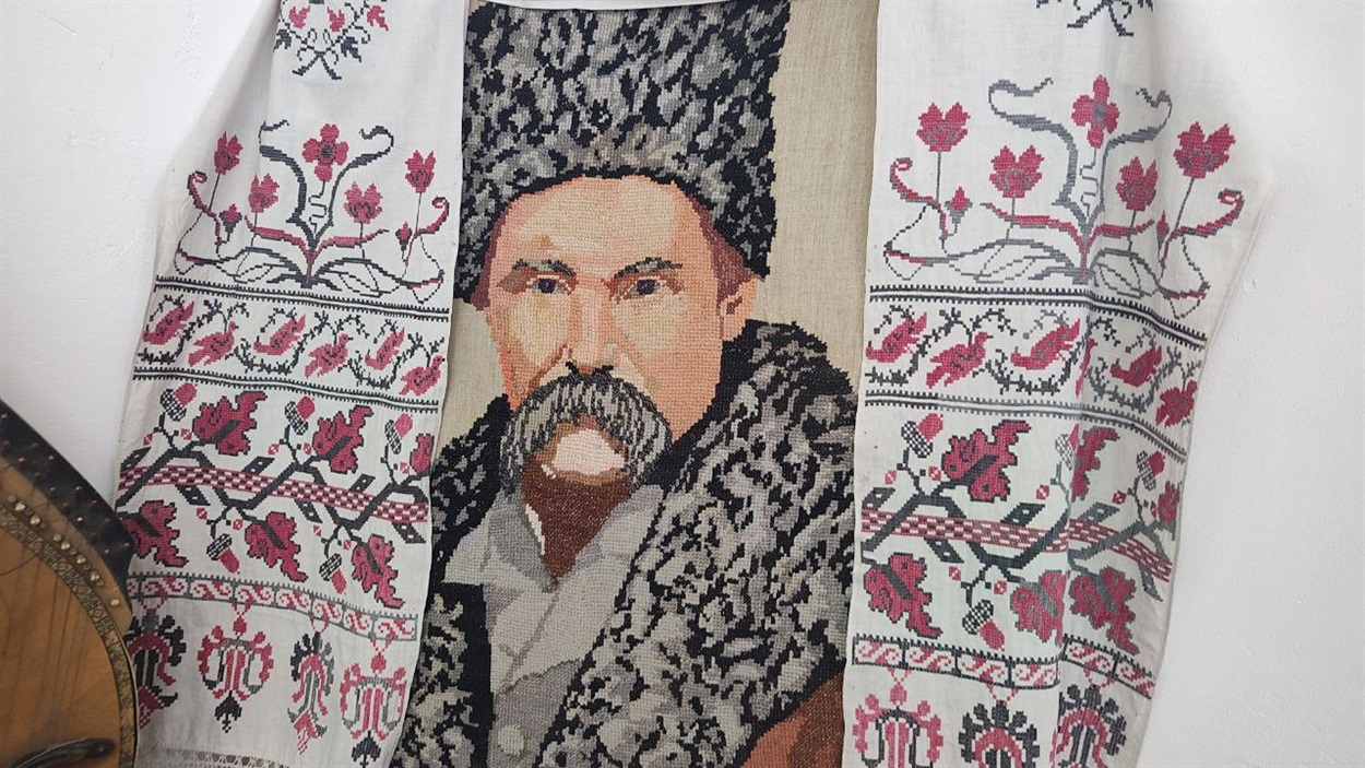 Вишитий портрет Тараса Шевченка