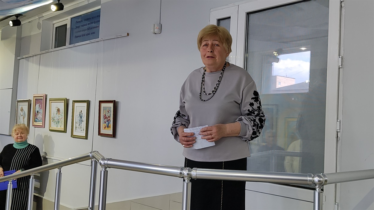 Тетяна Ляшенко розповідає про ідею виставки