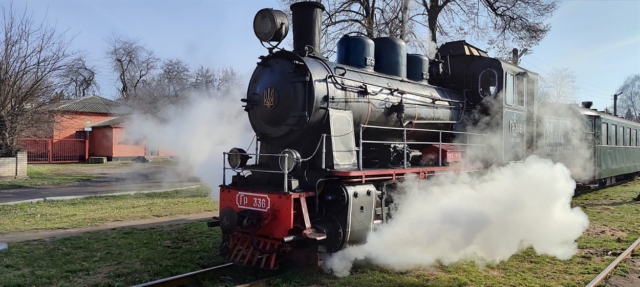 Ретропоїзд у Гайвороні