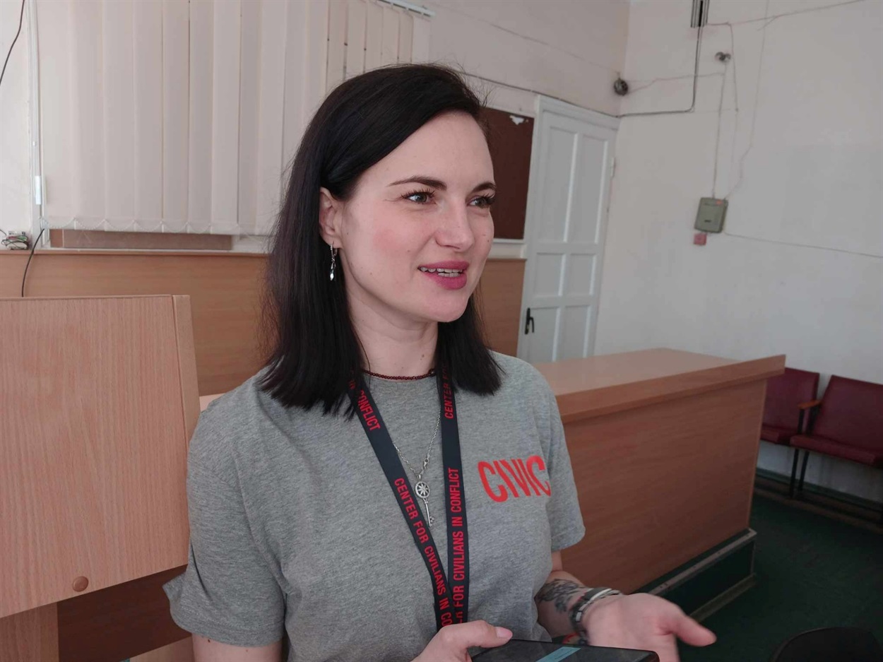 Дар’я Трофименко — фахівчиня CIVIC з питань захисту цивільного населення у Первомайську
