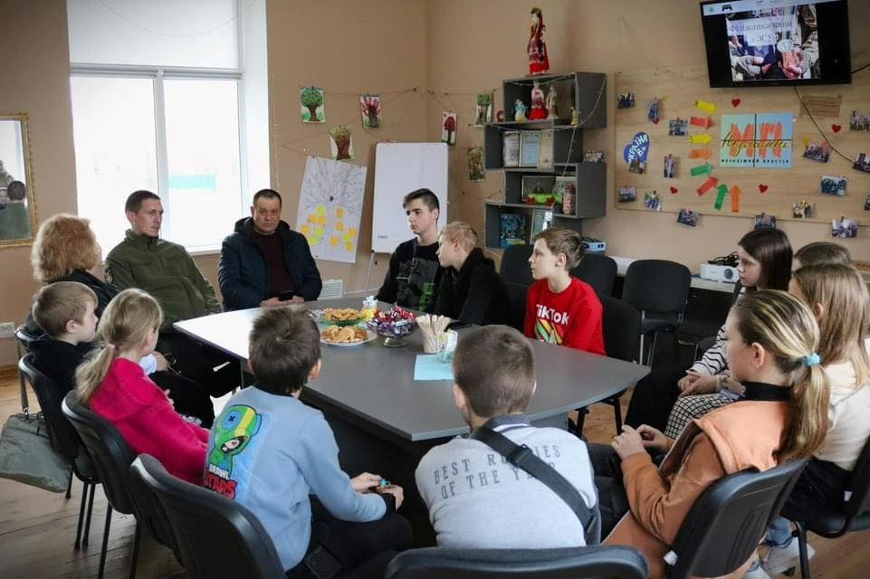 Зустріч із захисником України Семенівська ОТГ