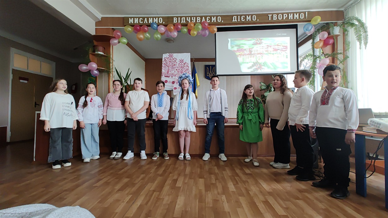 Виступають п'ятикласники