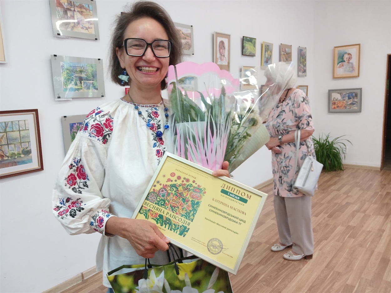 Маслова, Первомайськ, виставка, музей