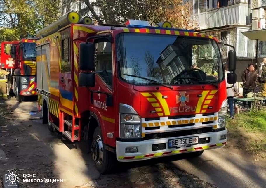 Пожежа у Миколаєві