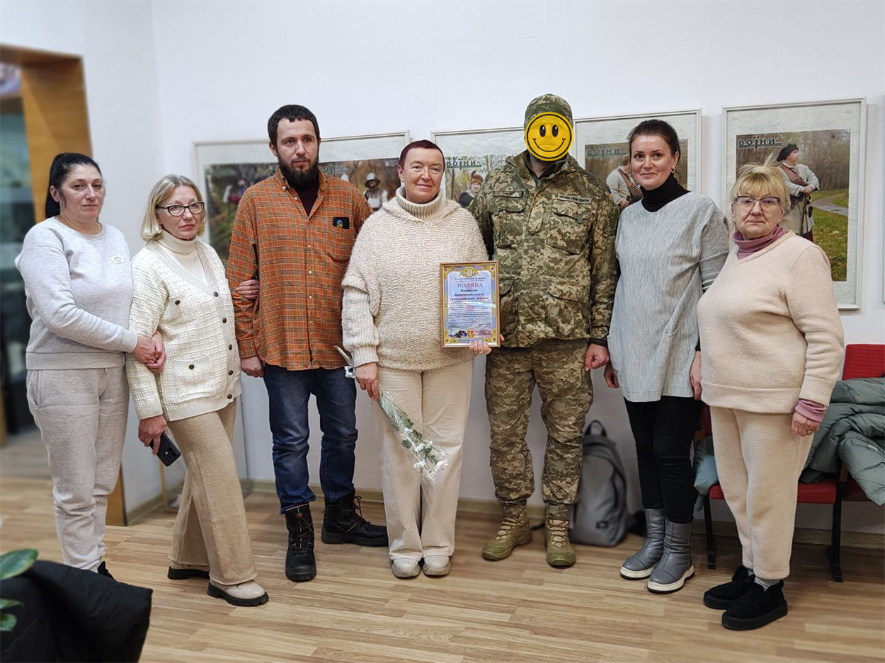 Первомайський музей отримав подяку від ЗСУ