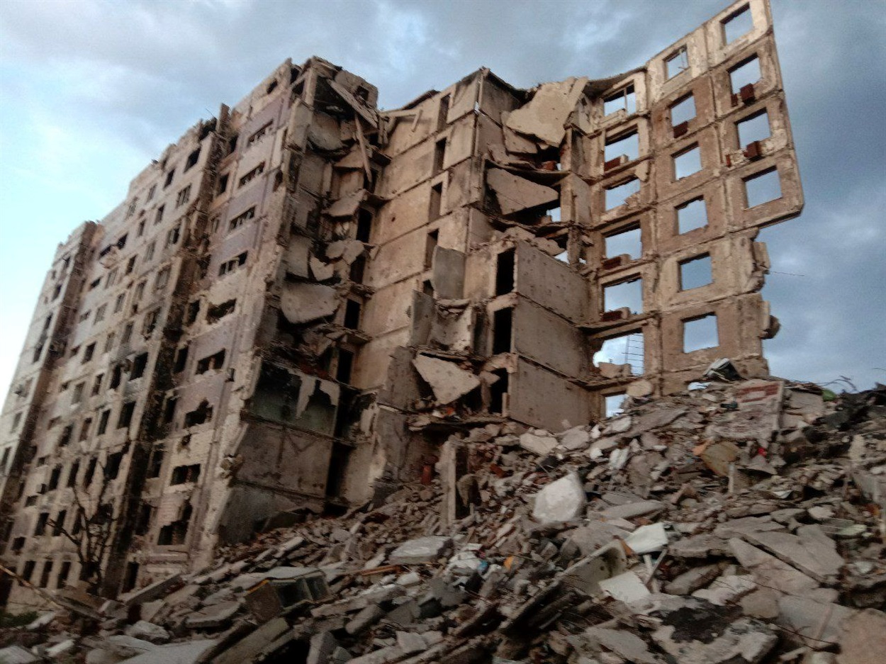 Тут колись була домівка Валентини