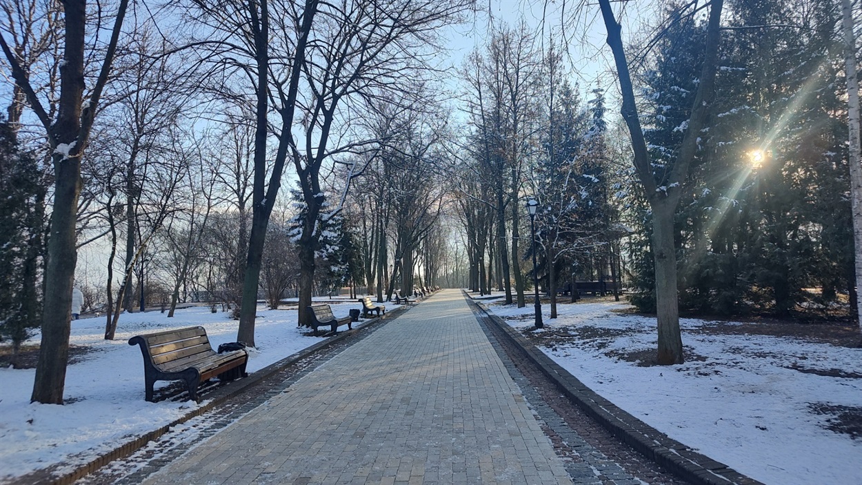 У Хрещатому парку