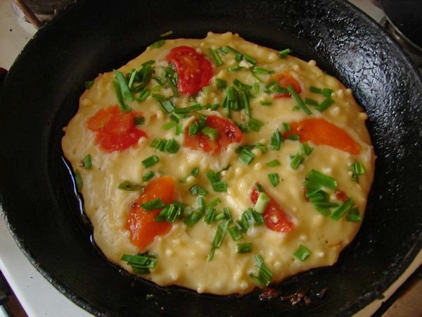 Хачапурі з сиром на сковороді