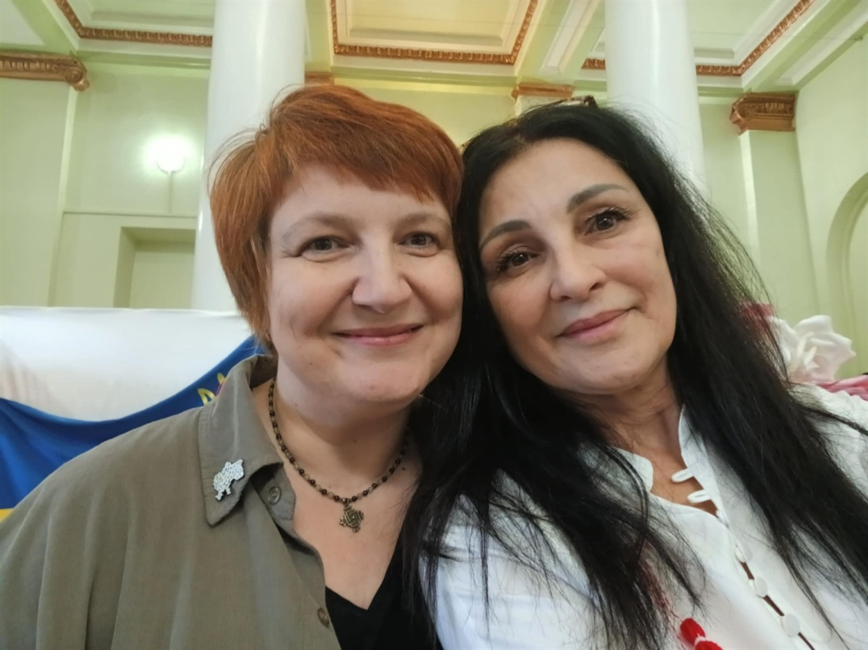 Анастасія Рябикіна та Наталія Клименко