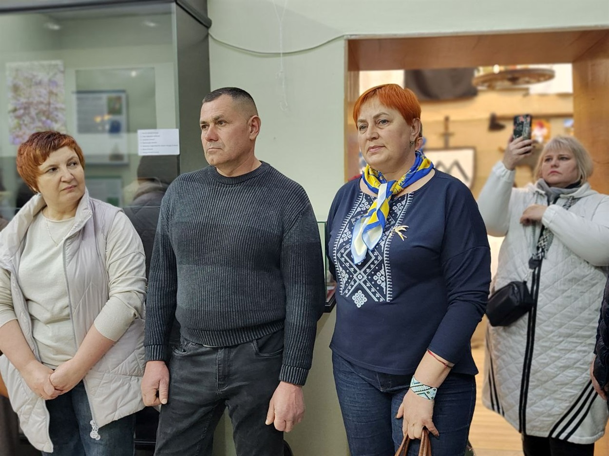 У центрі: Олександр Яровий, Олена Орляк