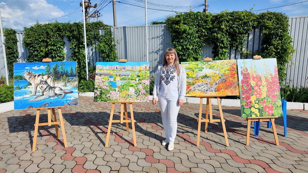 Ірина Білокамінська та її картини