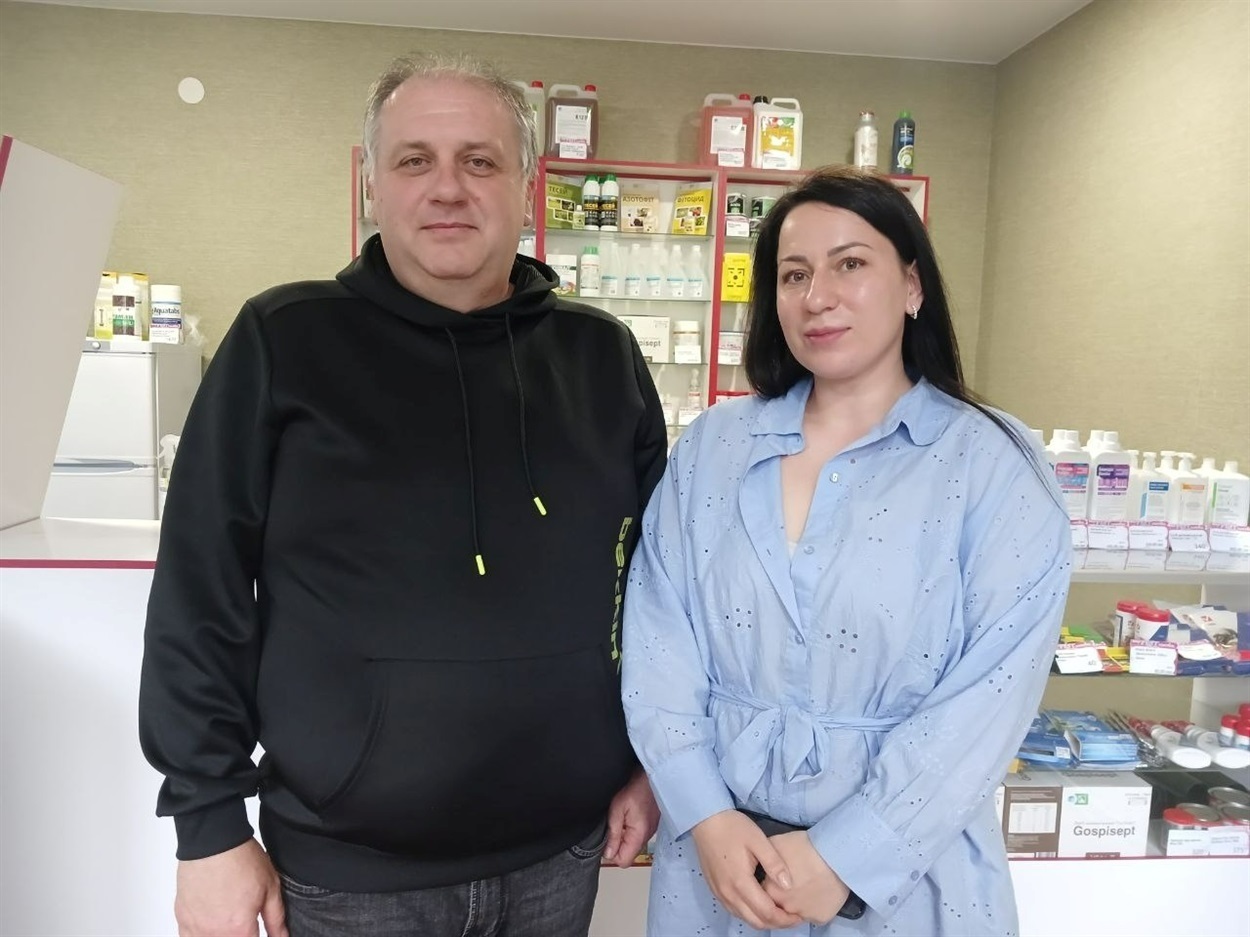 Андрій Дегтярьов та Діана Мурза, Первомайськ