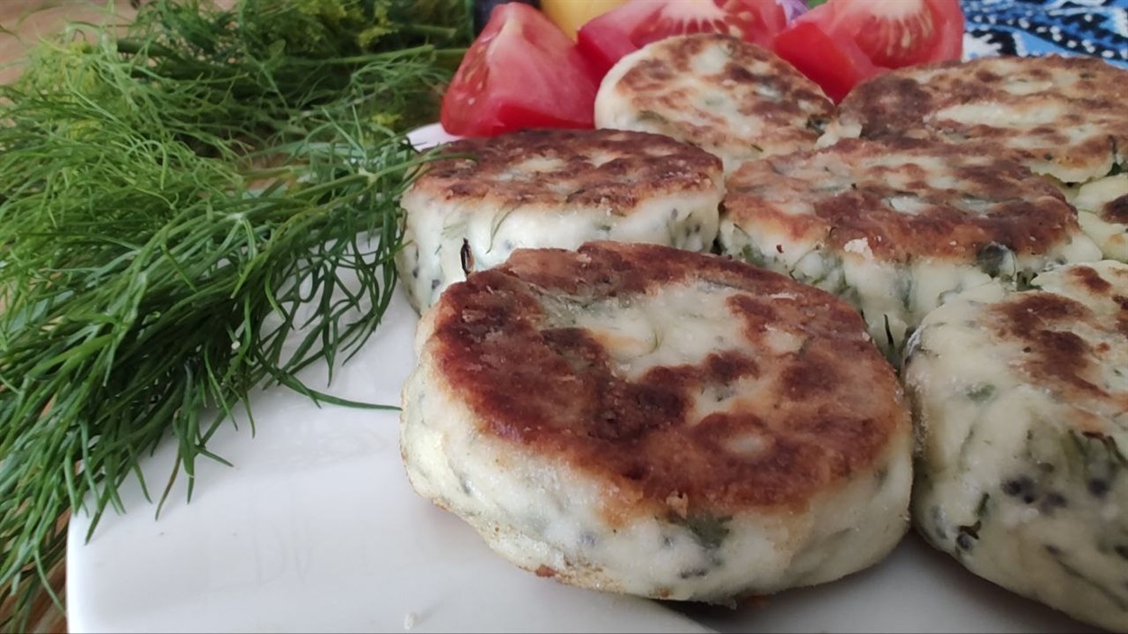 Сирники з зеленню