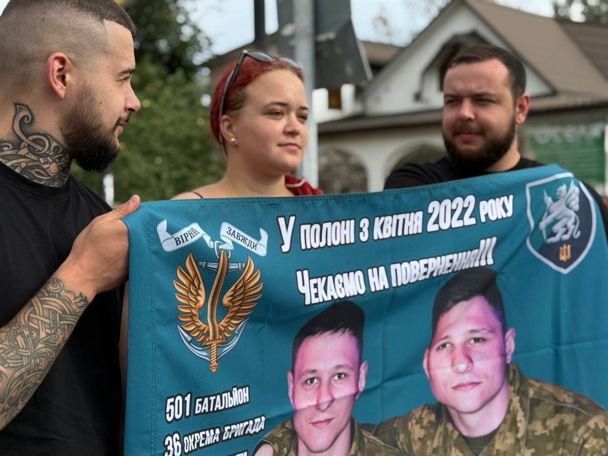 Анастасія Рудніцька на акції у Первомайську