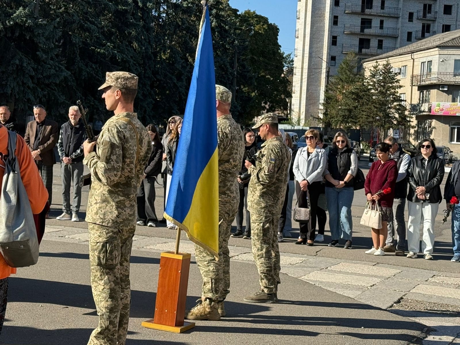 Первомайськ попрощався із захисником України Дмитром Бойком