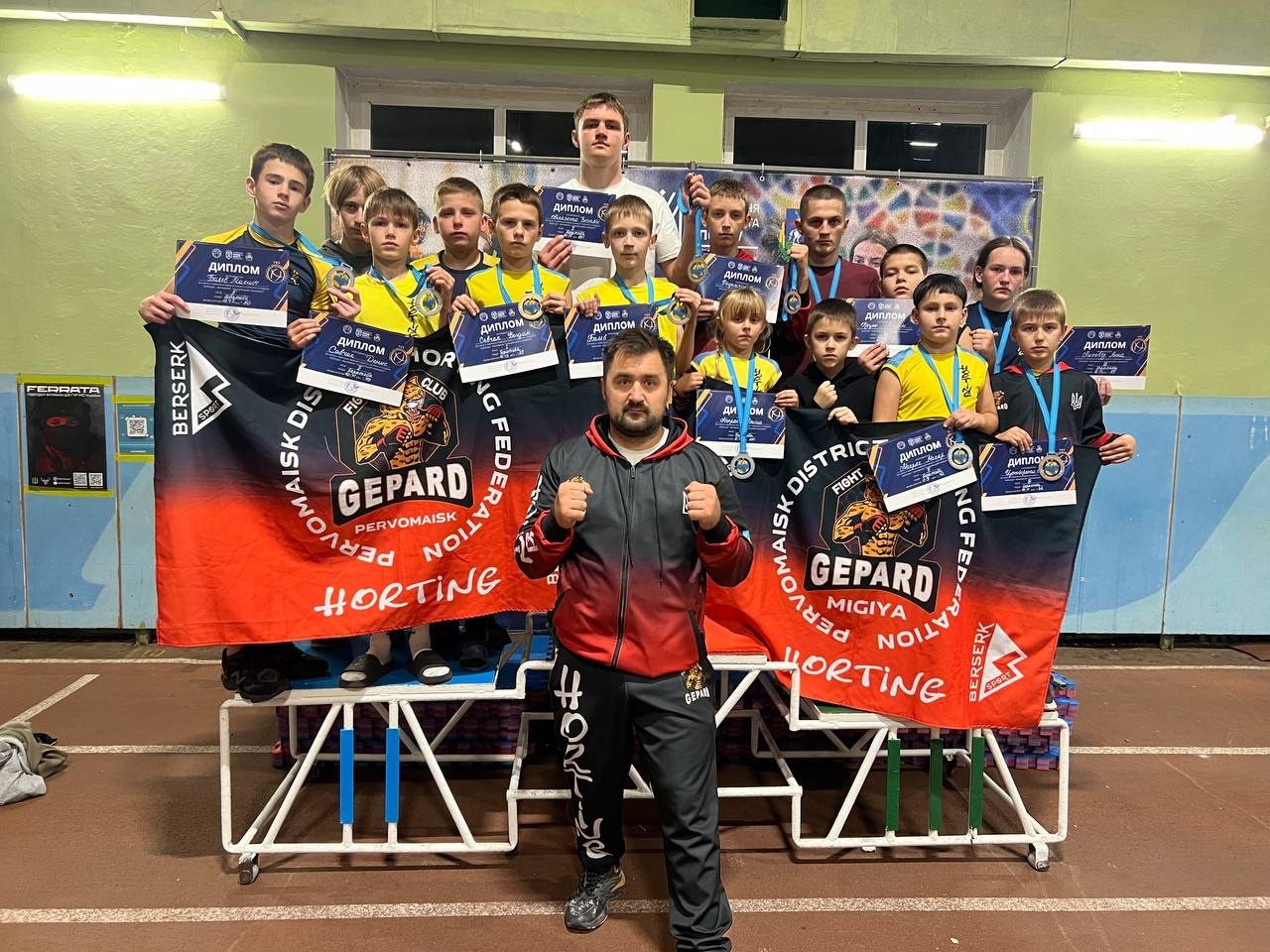 Хортингісти Первомайщини привезли 12 призових місць зі змагань у Києві