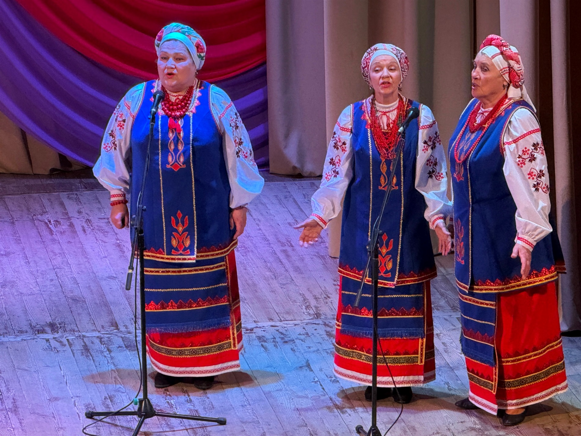 Святковий концерт у Первомайську: співали «Червона калина» і «Калинове зерня»