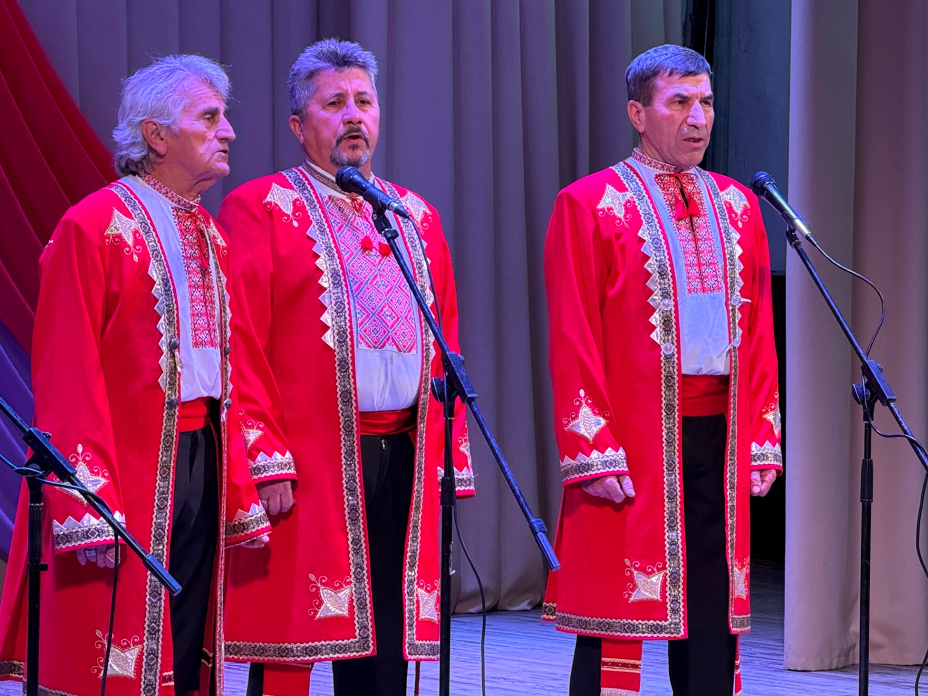 Святковий концерт у Первомайську: співали «Червона калина» і «Калинове зерня»