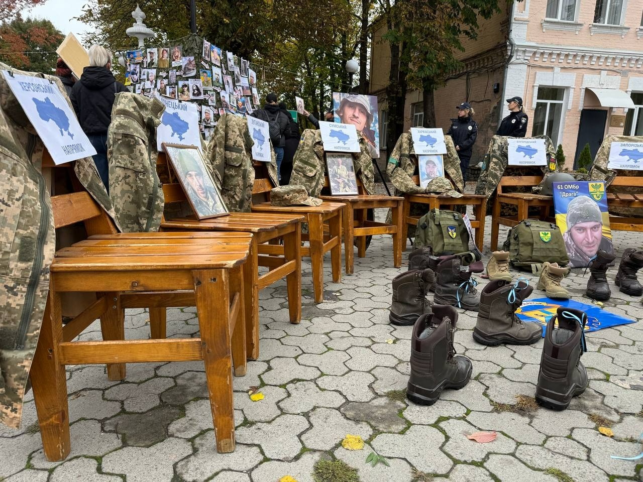 «Полон вбиває. Не мовчи»: у Первомайську знову нагадали про зниклих і полонених захисників