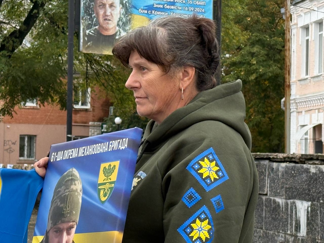 «Полон вбиває. Не мовчи»: у Первомайську знову нагадали про зниклих і полонених захисників