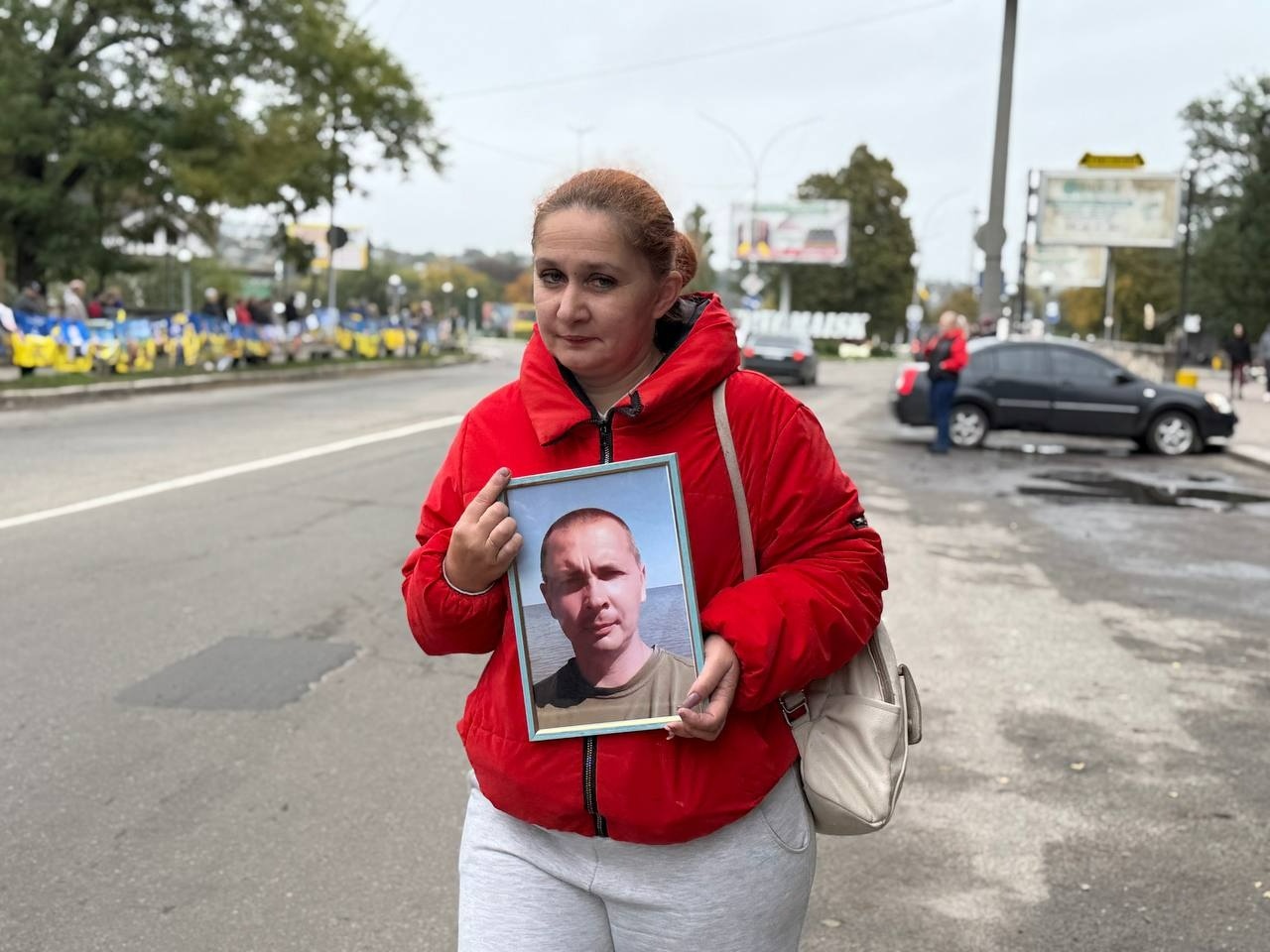 «Полон вбиває. Не мовчи»: у Первомайську знову нагадали про зниклих і полонених захисників