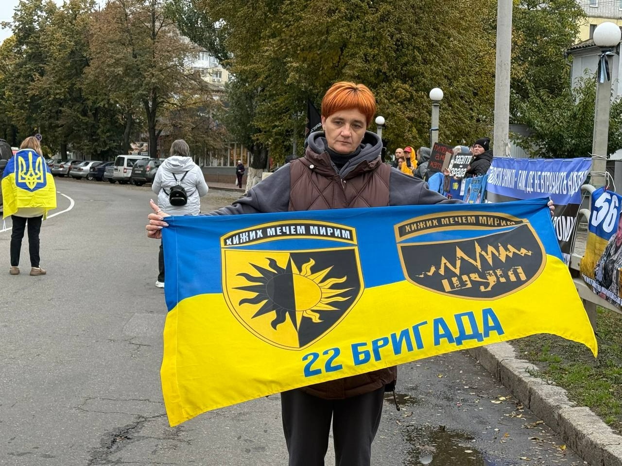 «Полон вбиває. Не мовчи»: у Первомайську знову нагадали про зниклих і полонених захисників