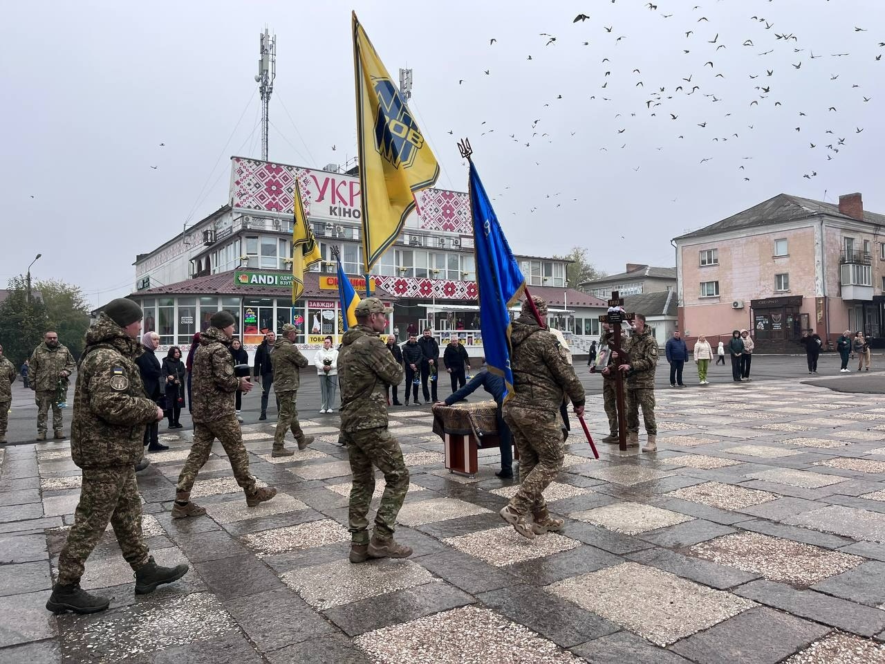 Первомайськ попрощався із захисником України Богданом Кисілем