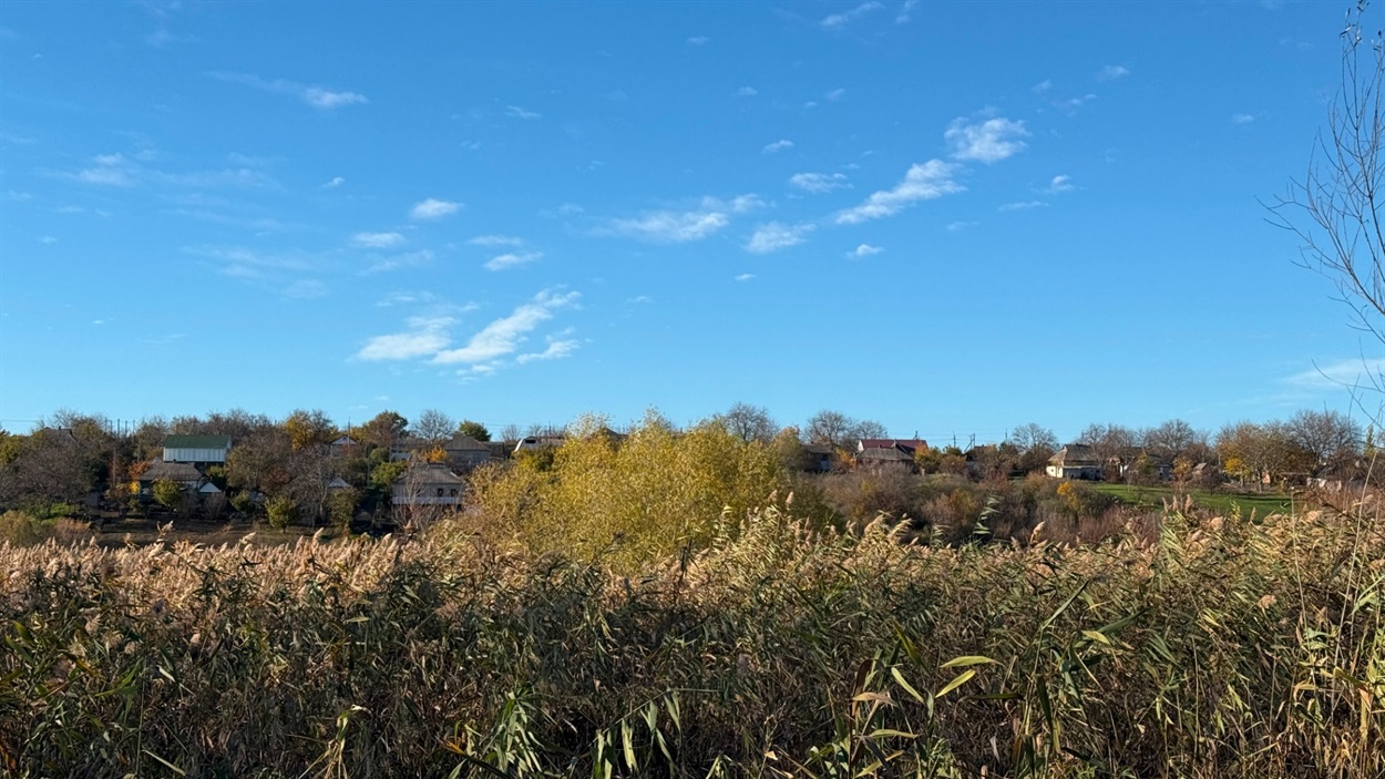 Вид на богопільський берег з голтянського