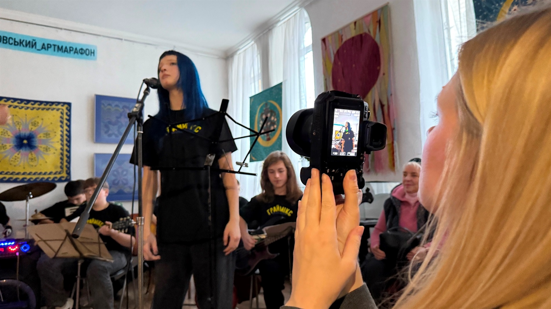 На Вінграновський Fest театр Atoms і оркестр «Граймікс» із Первомайська представили спільну програму