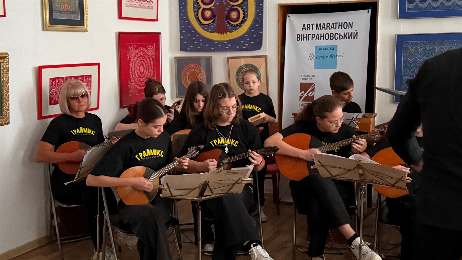 На Вінграновський Fest театр Atoms і оркестр «Граймікс» із Первомайська представили спільну програму