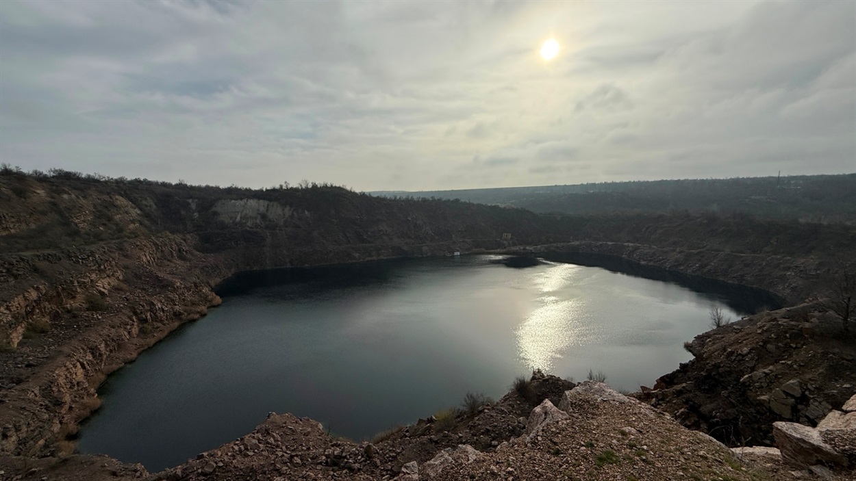 Радонове озеро у листопаді