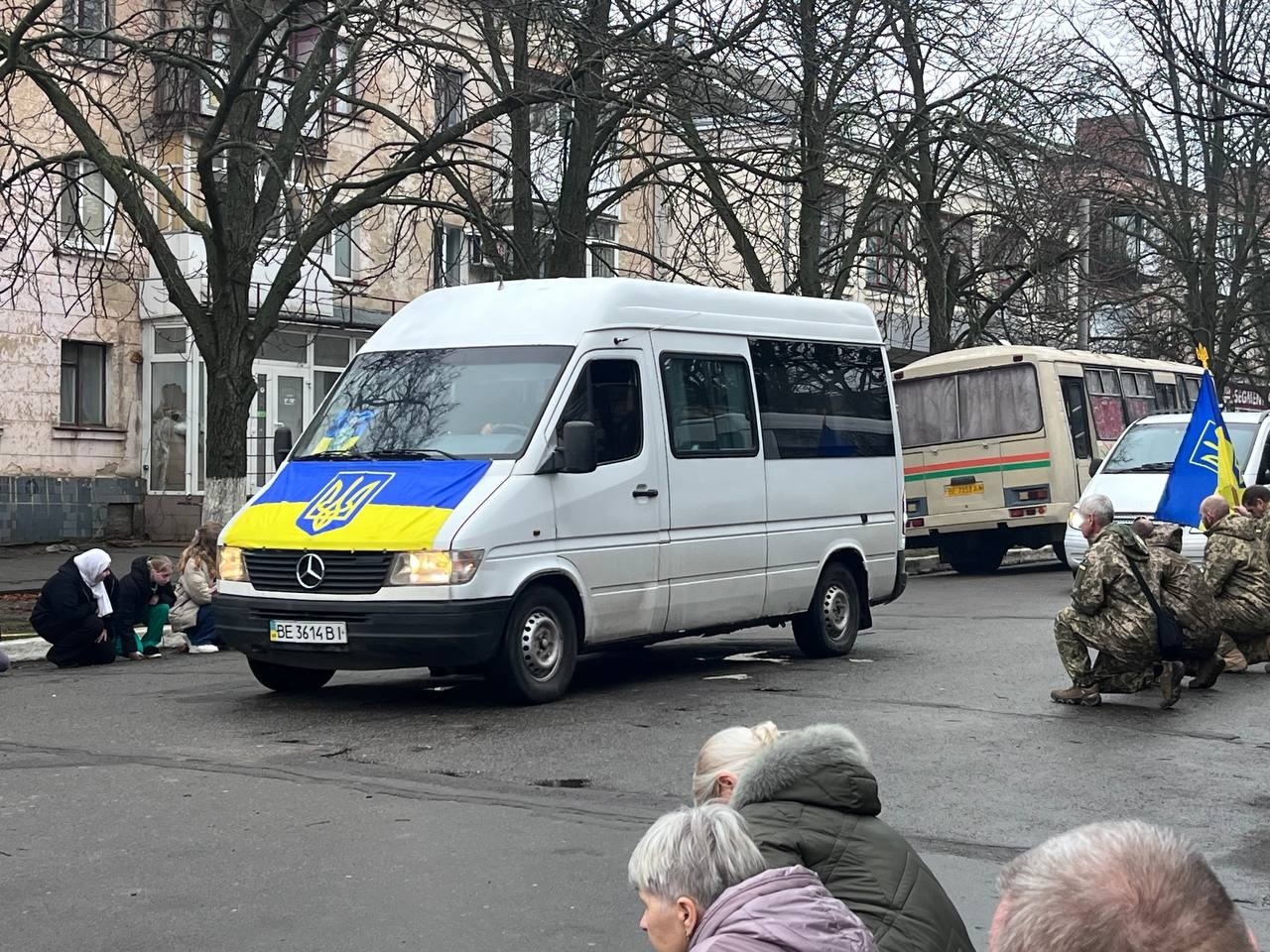 У Первомайську провели в останню путь захисника Олександра Антоніва