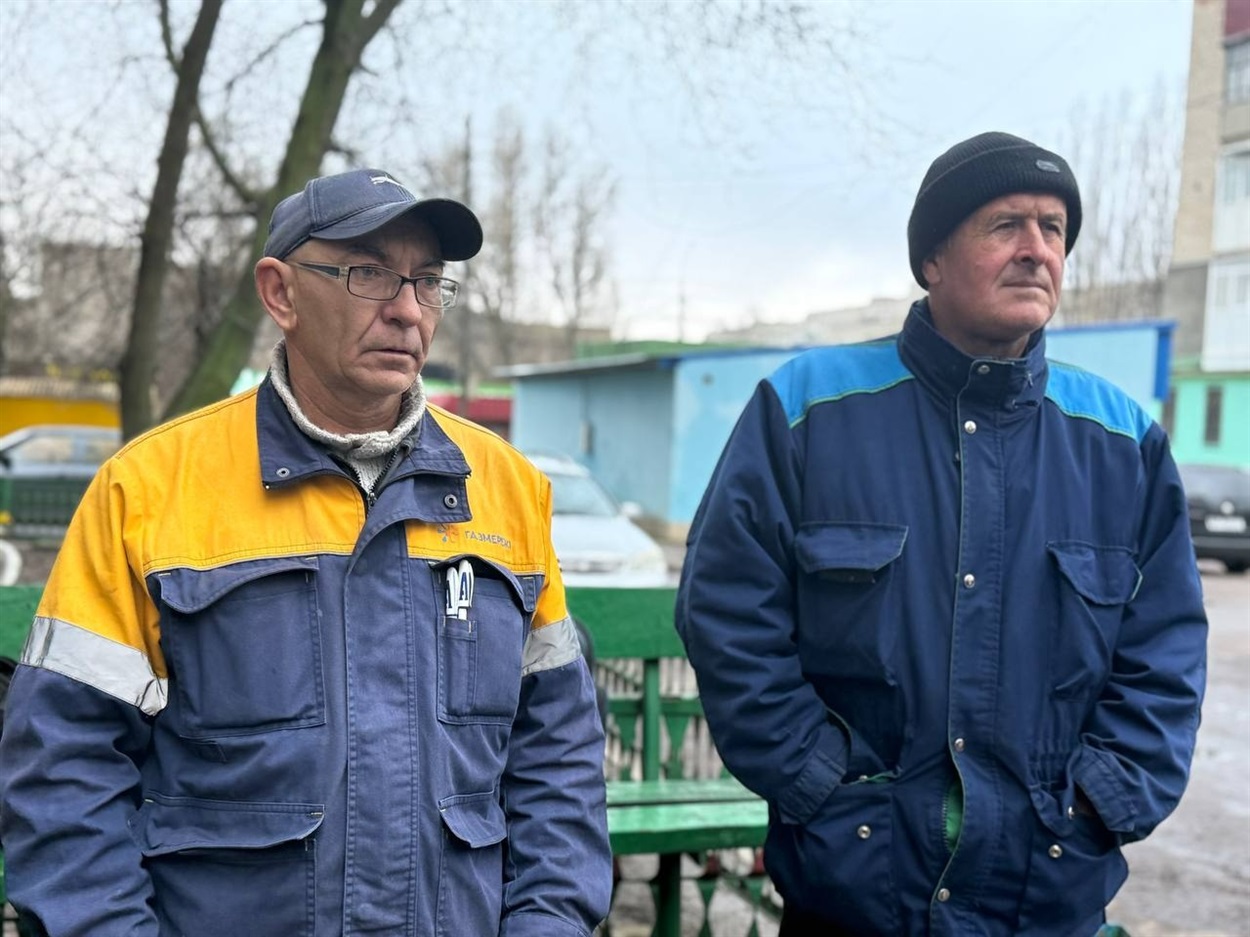 Працівники Первомайського УЕГГ