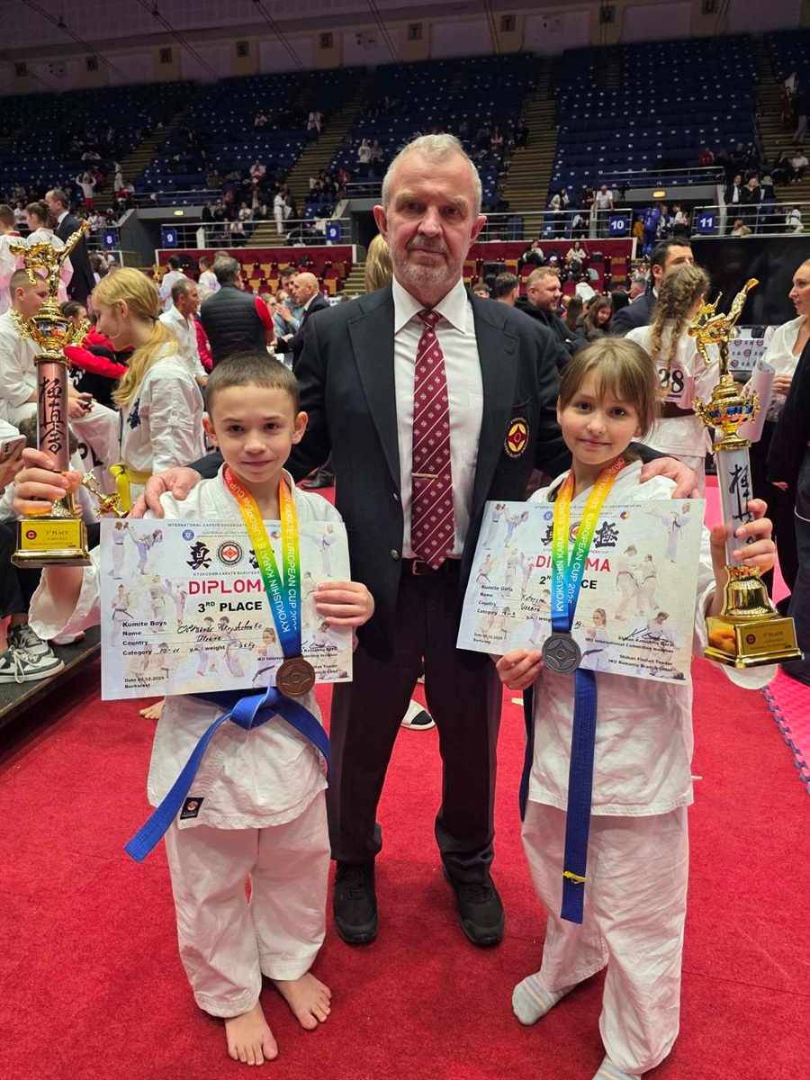 Три медалі на Кубку Європи: первомайські каратисти повернулись з Румунії