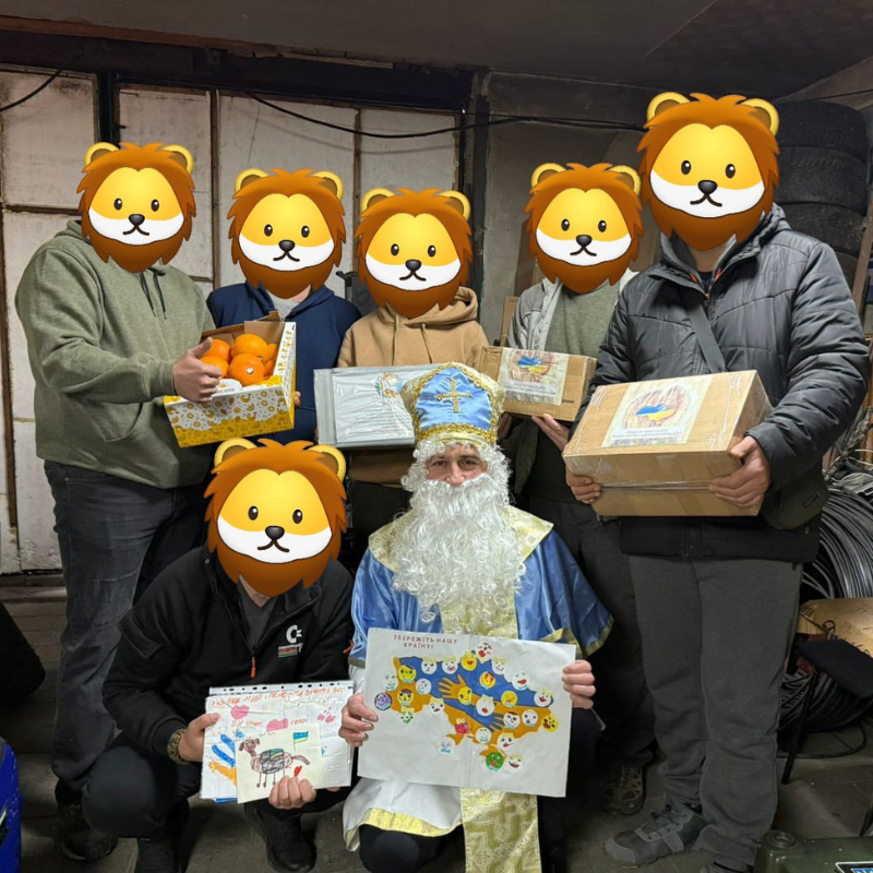Бійці з херсонського напрямку подякували первомайським освітянам та учням за допомогу