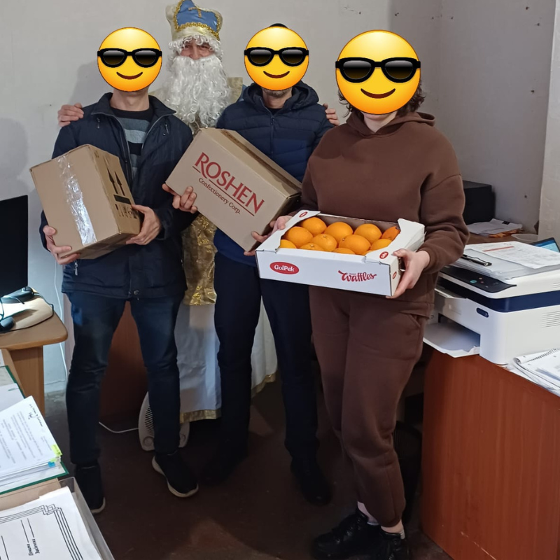 Бійці з херсонського напрямку подякували первомайським освітянам та учням за допомогу