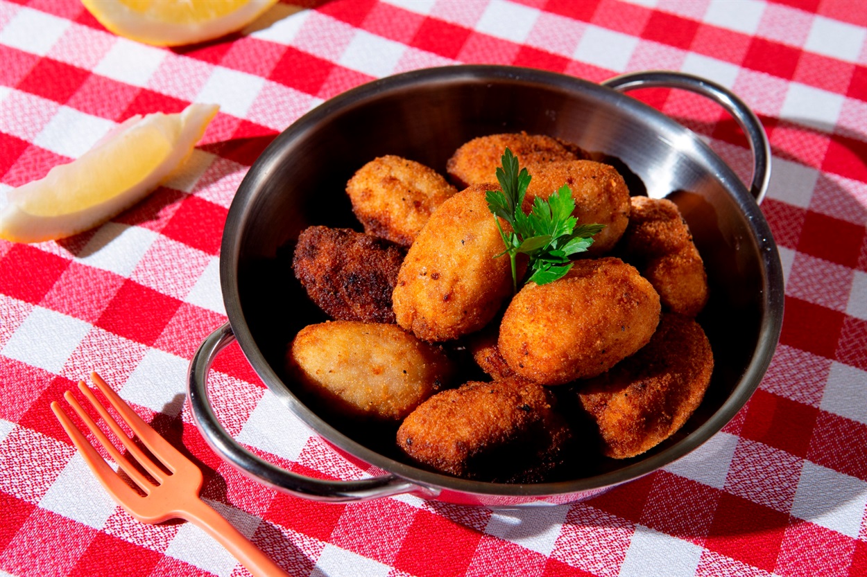 Картопляні крокети в сухарях