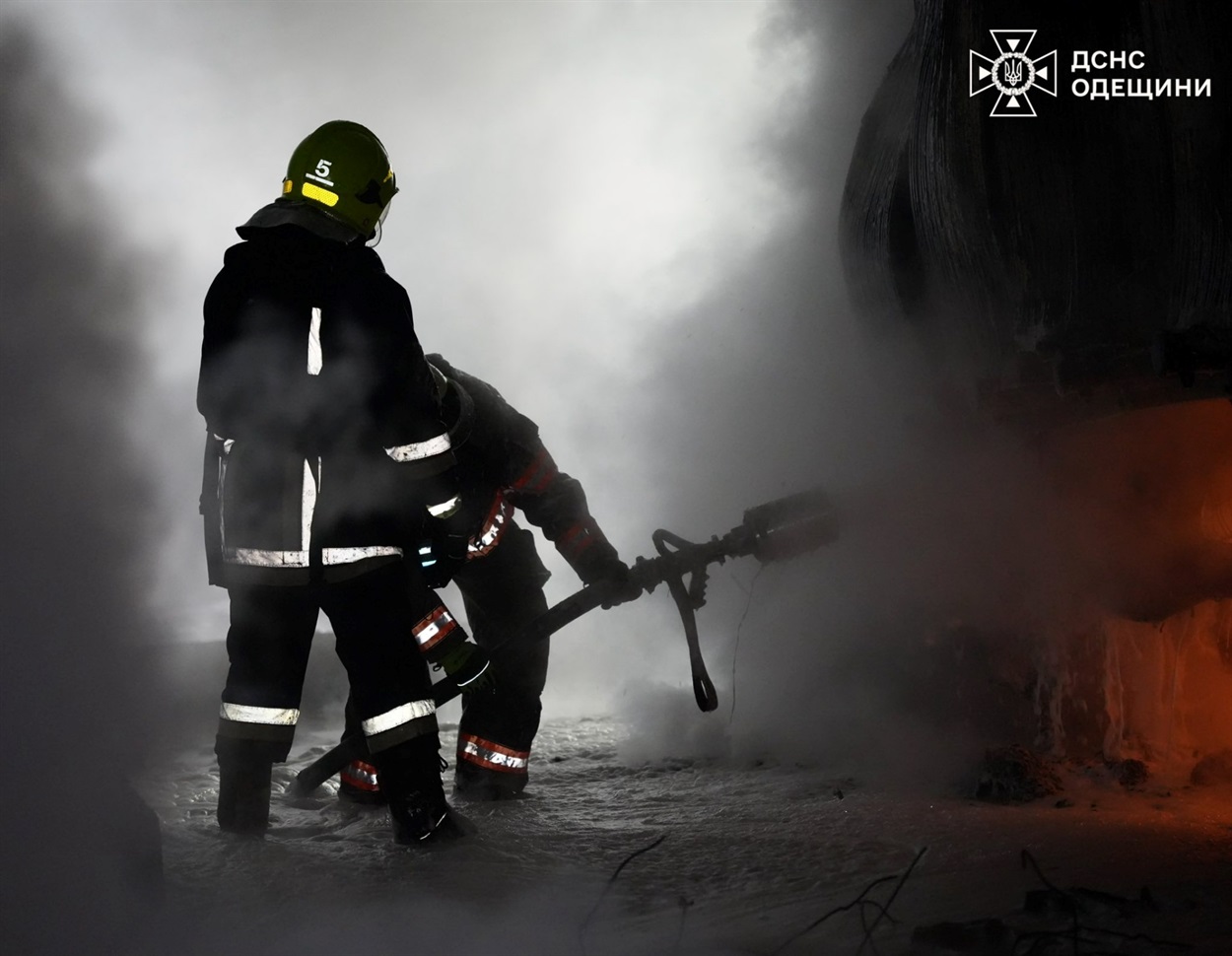 Внаслідок масованої атаки в Одесі постраждала людина