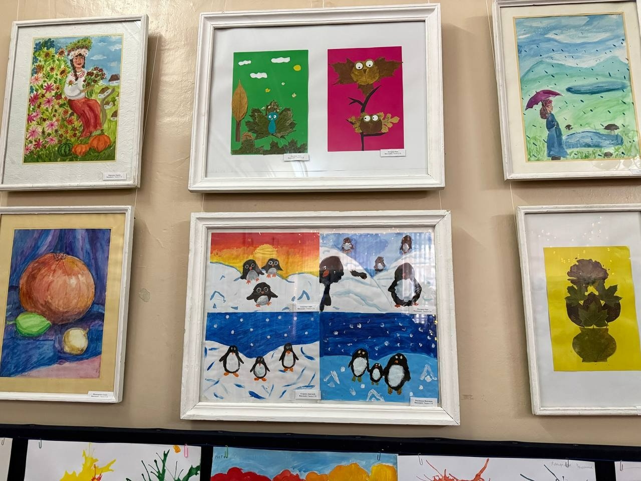 У Первомайській школі мистецтв відкрили зимову виставку учнівських робіт