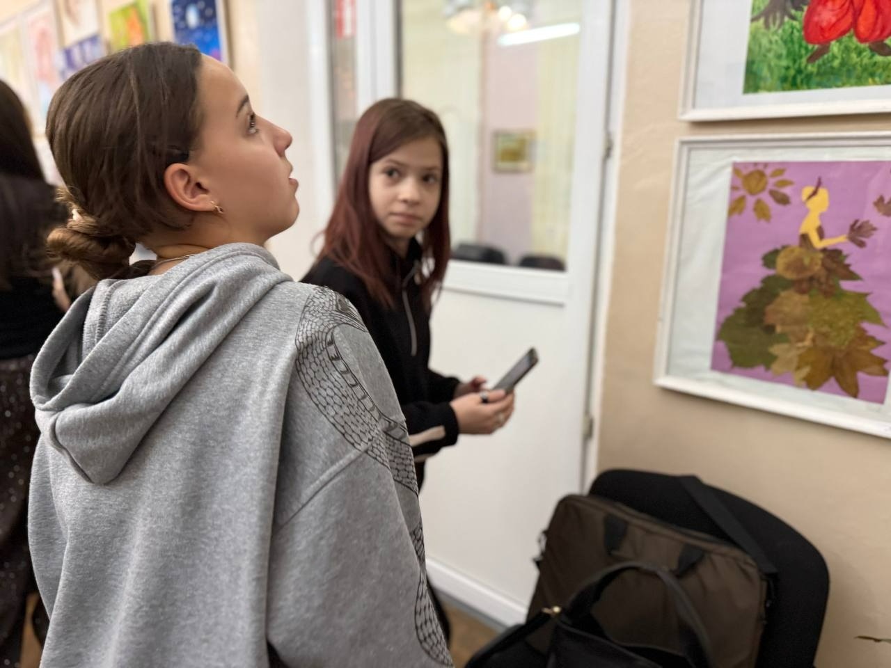 У Первомайській школі мистецтв відкрили зимову виставку учнівських робіт