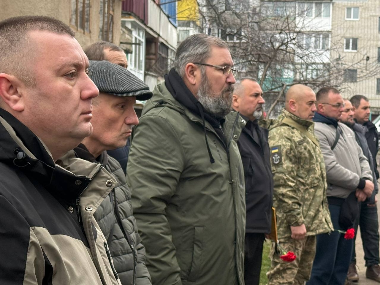 Меморіальну дошку Костянтину Щербаченку відкрили на будинку, де він жив у Первомайську