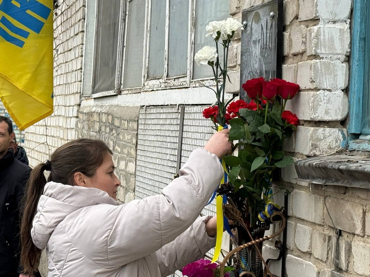 Меморіальну дошку Костянтину Щербаченку відкрили на будинку, де він жив у Первомайську